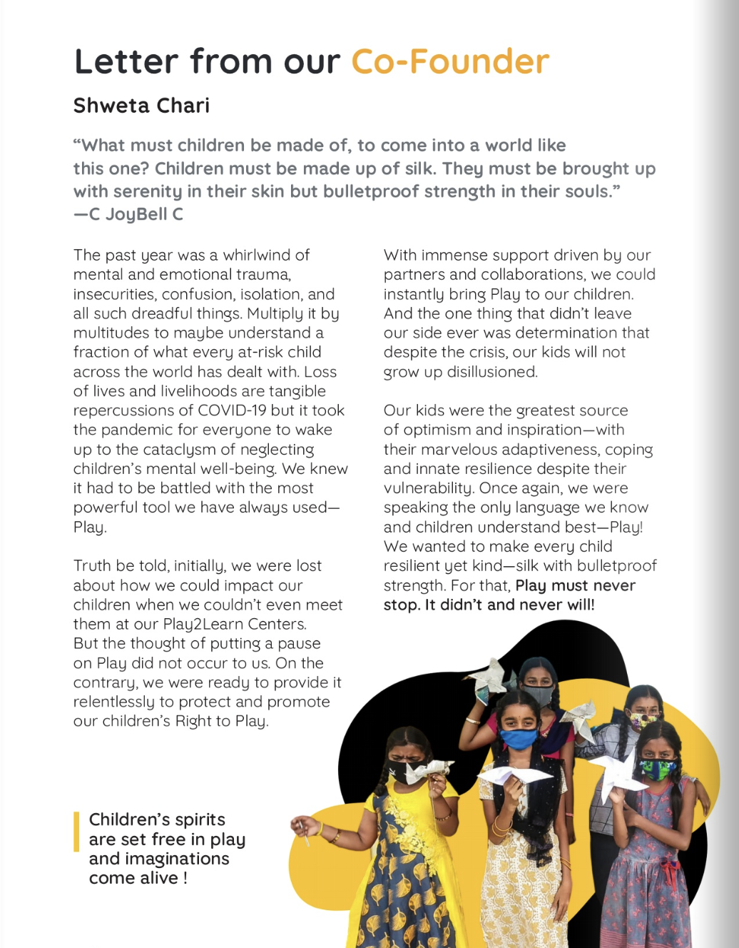 CEO Letter_ Annual Report 2020-21