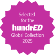 HundrED Sticker-pink